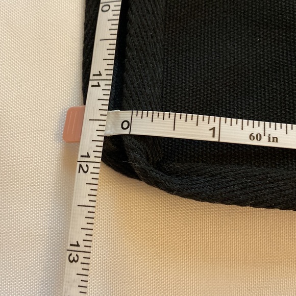 Aricsen Embroidery Reusable Canvas Tote Bag Taurus Black / Brown NWOT - Picture 5 of 6